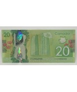 Canadian 2012 $20 Repeater Note Serial # FVZ9808980 - £30.36 GBP