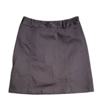 Worthington Women&#39;s Classy Skirt ~ Sz 10 ~ Brown ~ Knee Length ~ Stretch - £13.43 GBP