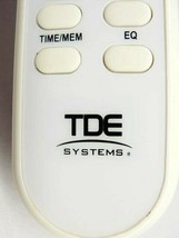 T.D.E. Systems Remote Control Only Cleaned Tested Working No Battery Pic... - £11.64 GBP