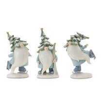 Gnome w/Skis and Skates (Set of 3) 7.25&quot;H Resin - £48.60 GBP