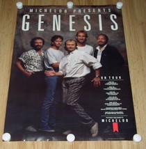 Genesis Poster Vintage 1980&#39;s Michelob Promotional Invisible Touch - $64.99
