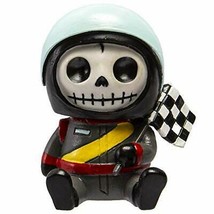 Furrybones Jerry Figurine Decorative Skeleton in Go Kart Racing Gear Cos... - $9.59