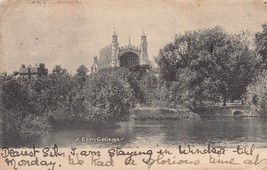 Eton College ENGLAND~1902 Photo Postcard - £6.43 GBP