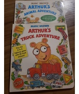 Arthur&#39;s Animal Adventure &amp; Arthurs Truck Adventure Children&#39;s Books ^ - $370.82 MXN