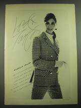 1968 Lord & Taylor Jackfin's Pantsuit Advertisement - photo by Robert Randall - $18.49