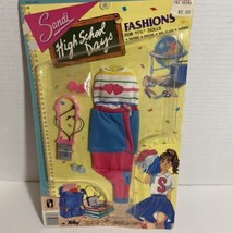 NOS 1989 Totsy Fashions 11.5” Dolls Barbie Maxie “High School Days” Outfit - £10.94 GBP
