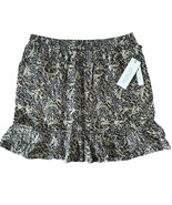 RACHEL ZOE Women&#39;s A-Line 100% Linen Mini Skirt w/ Pockets Size M L - $27.41 CAD