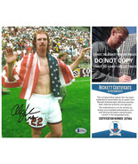 Alexi Lalas signed USA soccer 8x10 photo Beckett COA Proof autographed - $98.99