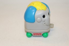 Vintage Fisher Price Nesting Animal Train Toy Stackable Elephant Only - £4.73 GBP