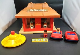 VTG 1974 Playskool McDonalds Restaurant Playset Familiar Places #430 - $79.19