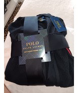 POLO RALPH LAUREN MEN LOGO L/S BLACK HOODED COTTON/POLY THERMAL ROBE S/M... - $101.48 CAD