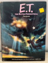 E.T. Extra Terrestrial Vintage 1982 Hardcover Story Book Spielberg Movie - VG - £5.61 GBP