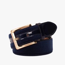The Casaletti Navy Blue Leather Belt image 3