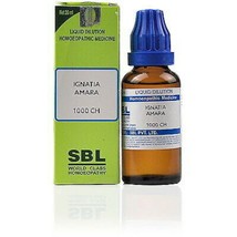 Sbl Ignatia Amara 1000 Ch (30ml) + Free Shipping Worldwide - £12.37 GBP