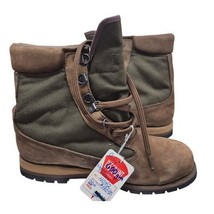 Vtg NWT Rocky Leather Hiking Boots Br/Gr Sz 10 4042 - $108.90