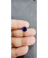 Loose 9 mm blue sapphire  Round Cut Stone  AAA Cut - £30.55 GBP