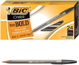 Bold Point (1.06 Mm), Black, 24-Count (Pack Of 18), 432-Count Total, Bic... - £135.97 GBP