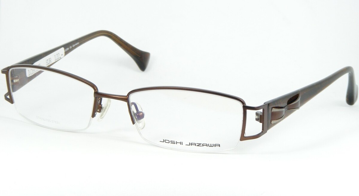 JOSHI JAZAWA 387 col.5 Brown Brille Metall Rahmen 51-17-135mm Deutschland - $81.15