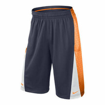 Nike Mens Lebron Gravity Shorts Size Medium Color Blue/Orange - £46.79 GBP