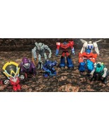 Lot of 8 McDonald&#39;s &amp; Playskool Transformers Toys Gift Set Stocking Stuf... - £7.97 GBP