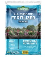 GroundWork 100542069 All-Purpose 10-10-10 Fertilizer 40lb Bag - $776.55 MXN