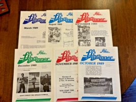 6 Issues Nashville Striders FunRunner Newsletters from 1989 Vintage Runn... - £13.60 GBP