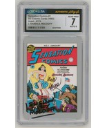 CGC JSA SS 7 SIGNED Sheldon Moldoff &amp; Irwin Hasen DC Cosmic Card WONDER ... - $3,015.66 MXN