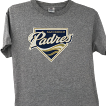 Delta Pro Weight Mens San Diego Padres Gray T-shirt SGA Size Medium - $24.74