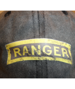DISTRESSED GRAY HOT WEATHER 100% COTTON U.S. ARMY RANGER CAP HAT ONE SIZE - $23.48