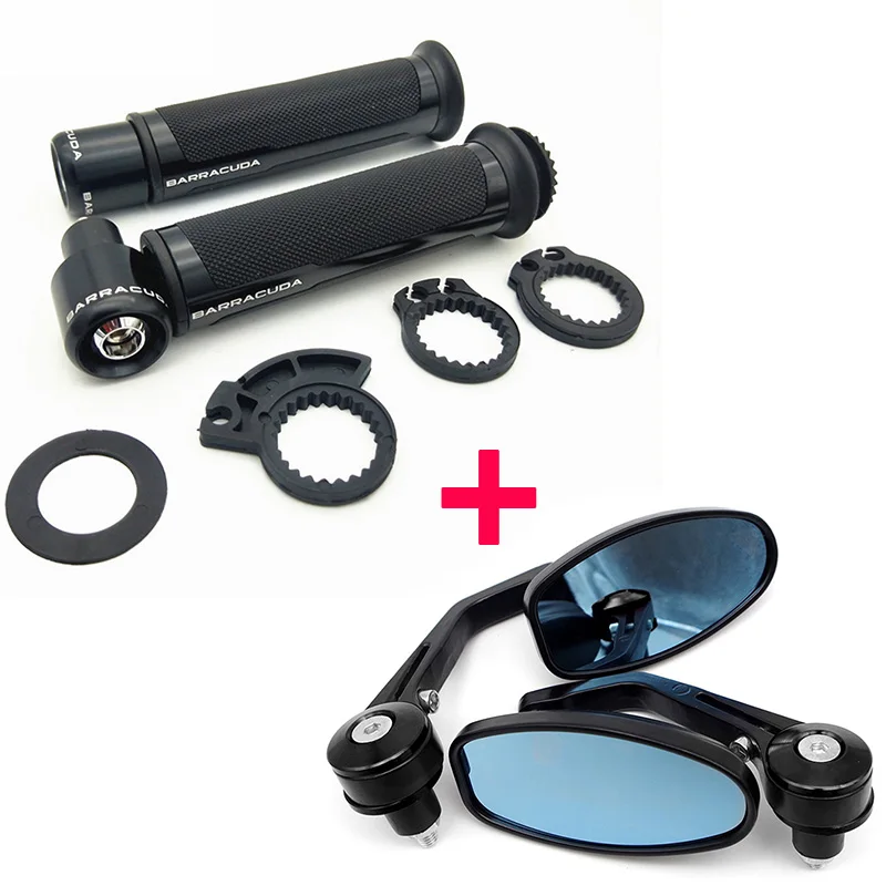 MOTO accessories handlebar mirror ATV  zx6r pcx125 gy6 cb1000r z900 ninja400 za  - $341.52