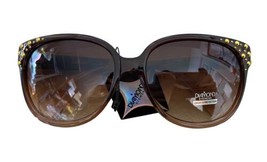 Diamond Womens Brown Plastic Cateye Fashion Sunglasses UV 400 Protection - £8.54 GBP