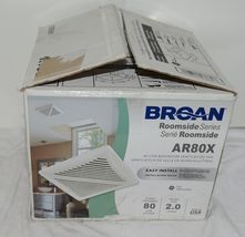 Broan AR80X Roomside Series Easy Install Bathroom Ventilation Fan image 8
