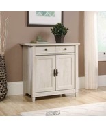 Sauder Edge Water Collection Utility Stand Chalk Chestnut - $208.99