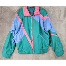 MI) Vintage Men’s Birdie Richard A Leslie Green Golf Pro Windbreaker Jac... - $19.79