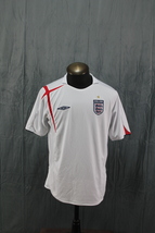 Team England Jersey (Retro) - 2005 Home Jersey by Umbro - Men&#39;s Extra-Large - £59.95 GBP