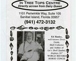Neptune&#39;s Treasures Shell Shop Brochure Sanibel Island Florida Shell Ide... - $17.82
