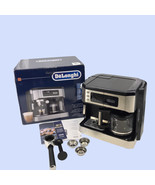 De&#39;Longhi Digital All-in-One Coffee Machine Black/Stainless Steel COM530... - £72.67 GBP