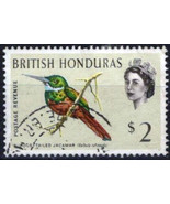 ZAYIX -British Honduras 177 used Wmk upright Roufous-Tailed Jacamar 0411... - £4.08 GBP