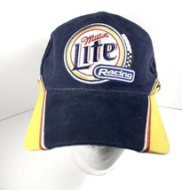 Rusty Wallace Chase authentics vintage AOP Nascar miller Lite snapback h... - £18.92 GBP