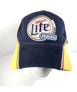 Rusty Wallace Chase authentics vintage AOP Nascar miller Lite snapback h... - £19.03 GBP