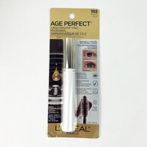 New L’Oréal Paris Age Perfect Lash Magnifying Mascara #102 Brown Package Wear - $18.99