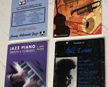 Lot 4 Jazz Solo Piano &amp; Instruction Sheet Music Books - £11.38 GBP