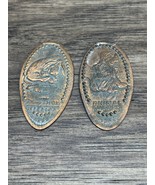 Vtg Disney Pressed Penny Souvenir Eeyore MGM Studios Pluto Animal Kingdo... - $7.92