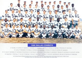 1968 DALLAS COWBOYS 8X10 TEAM PHOTO FOOTBALL PICTURE NFL - $4.94