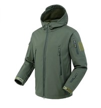 Men US  Winter Thermal Fleece  Jacket Outdoors  Hooded Coat  Soft Hi Outdoor Arm - £100.19 GBP
