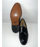 Johnston &amp; Murphy Aristocraft Men&#39;s Shoes Sz 11 D/B Black Leather Tassel... - $131.98 CAD