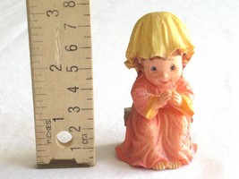 Vtg Holiday Time Child Resin Christmas Nativity Mother Mary Replacement Part - £7.06 GBP