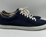 Cole Haan Grand OS 13 M C23565 Mens Navy Blue Canvas Lace Up Sneakers - £18.84 GBP