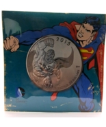 2015 Royal Canadian Mint DC Comics Superman .9999 Silver 1/4 oz $20 W/ COA - $492.24 MXN