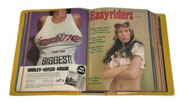 1977 Easyriders Magazines Lot Binder Harley Davidson Chopper Biker 12 Issues image 10